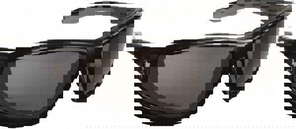 Safety Glass: Anti-Fog & Scratch-Resistant, Polycarbonate, Gray Lenses, Full-Framed, UV Protection